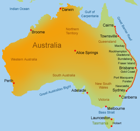 Itinéraire en Français de Sydney à Cairns par Travelwheels Australie