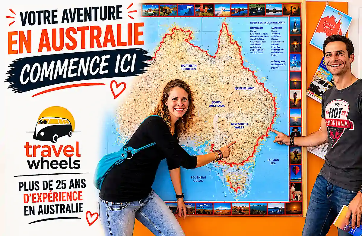 Travelwheels aide les voyageurs à préparer leur aventure en Australie depuis plus de 25 ans