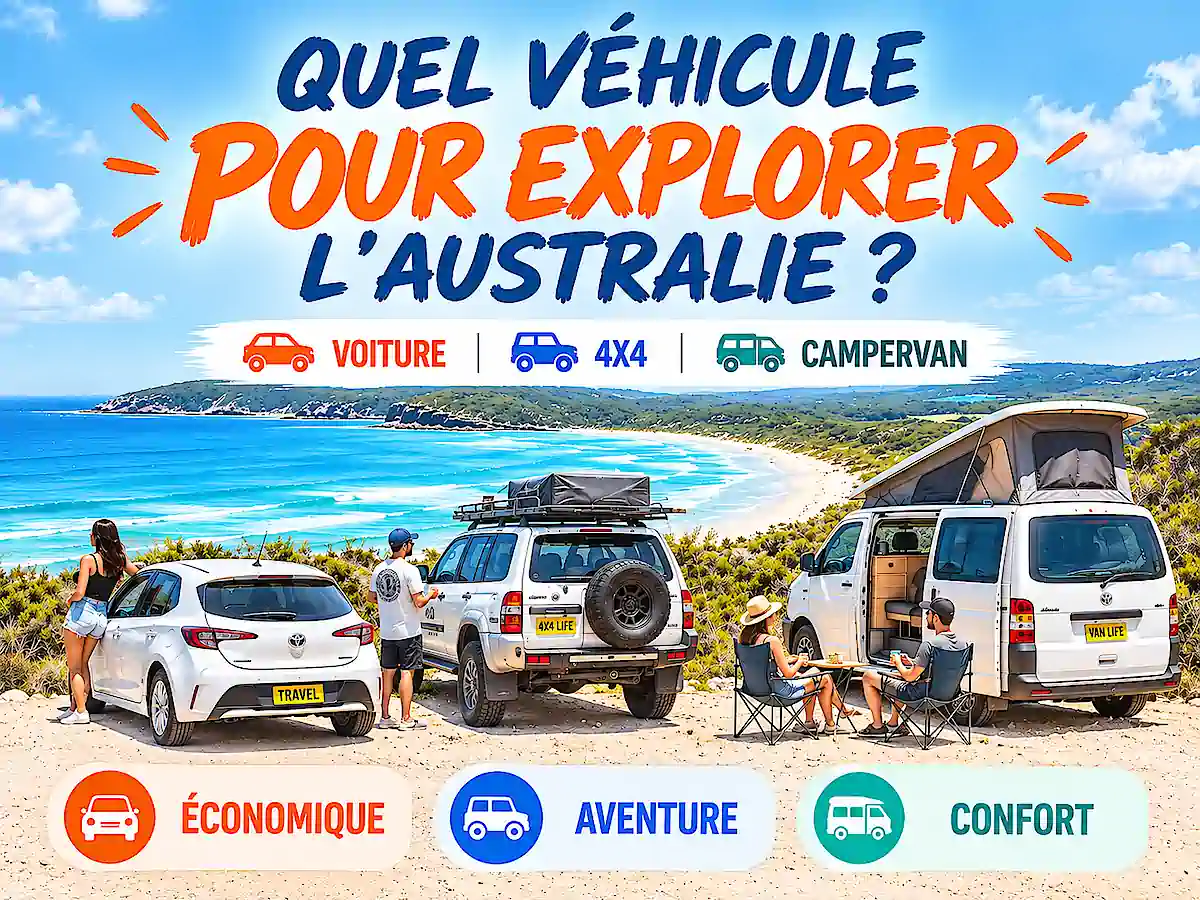 Voiture d'occasion en Australie avec Travelwheels : voiture, 4x4 et campervan pour explorer l'Australie, avec véhicules disponibles à Sydney